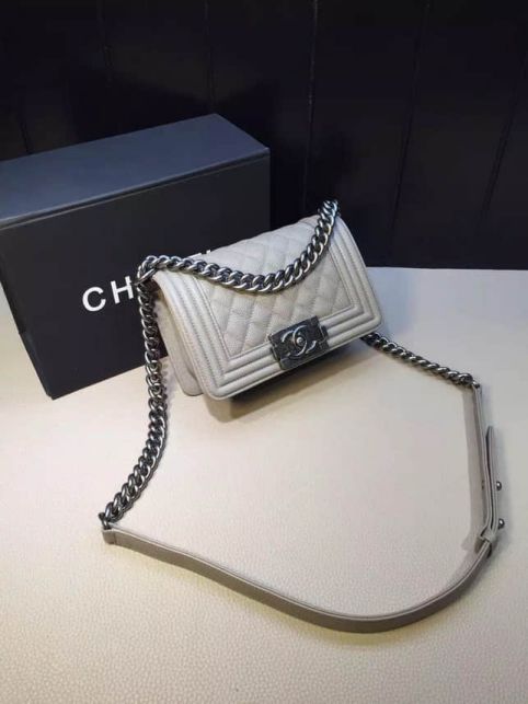 CC Leboy 20cm Silver Buckle a Shoulder Bags Women Bags