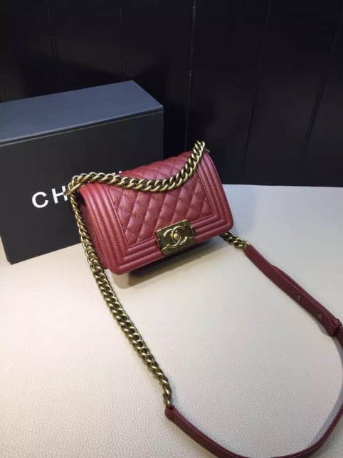 CC Leboy 20cm Gold Buckle a Shoulder Bags Women Bags