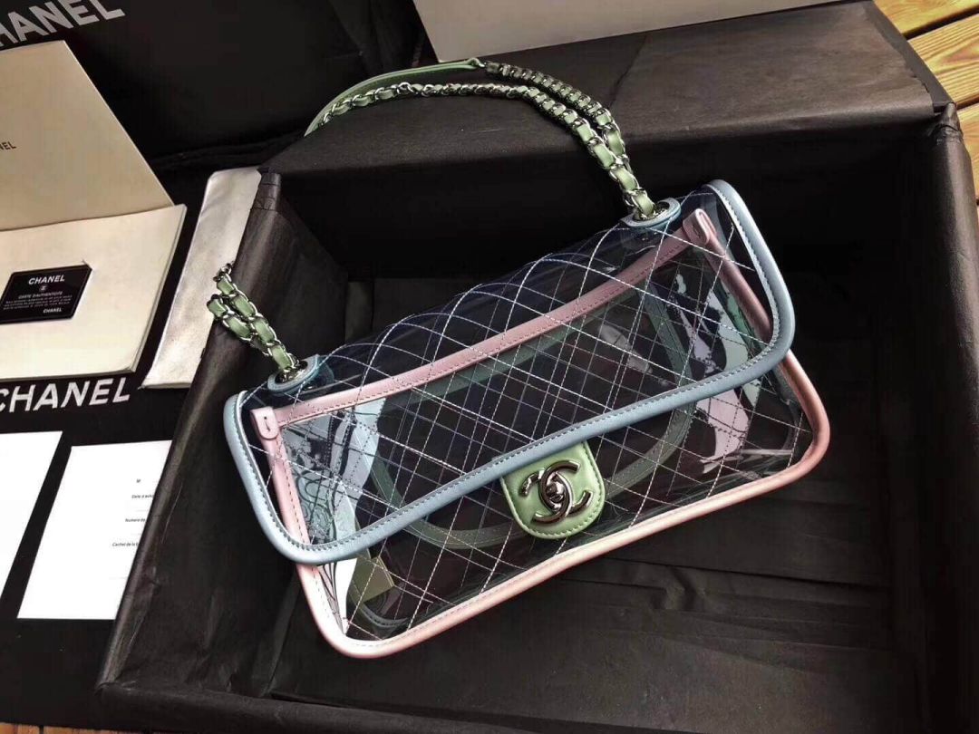 18ss CC PVC Clear Crossbody Shoulder Bags Women Bags