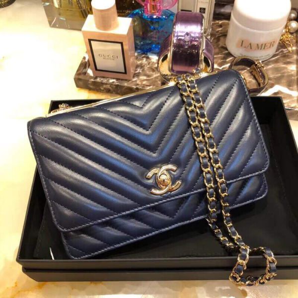 CC 88633 V Soft Leather Chain Crossbody Shoulder Bags Women Bags