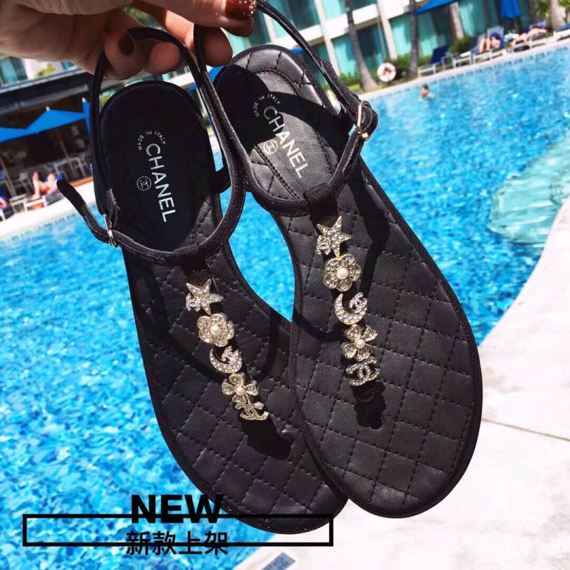 CC 2018ss Classic Sandals Women Shoes