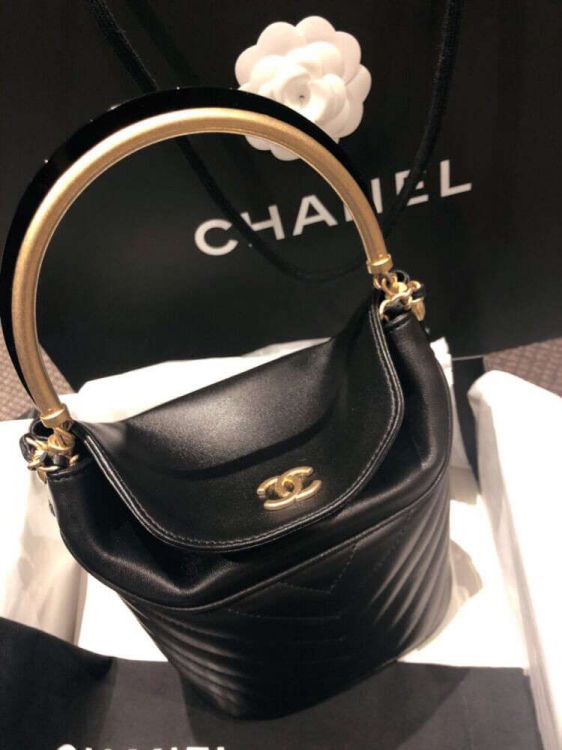 CC 18FW vintage bucket Bucket Bags Women Bags