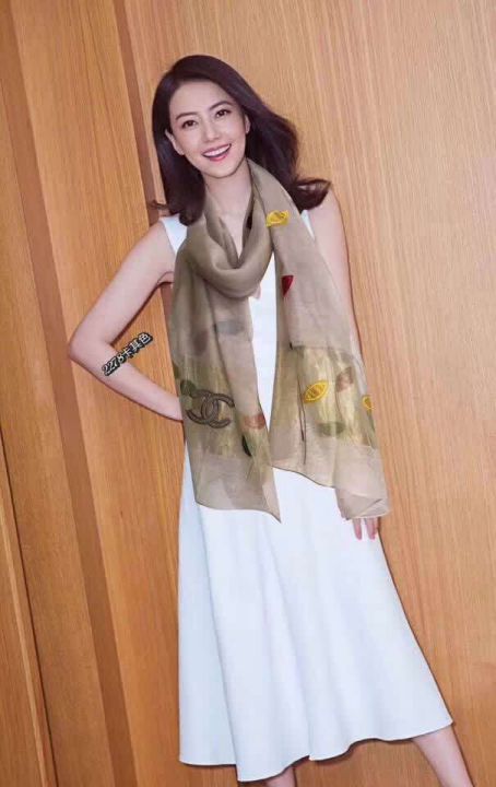 CC 2018 83.5 Wool 16.5 Mulberry Silk 2278 Women Scarves