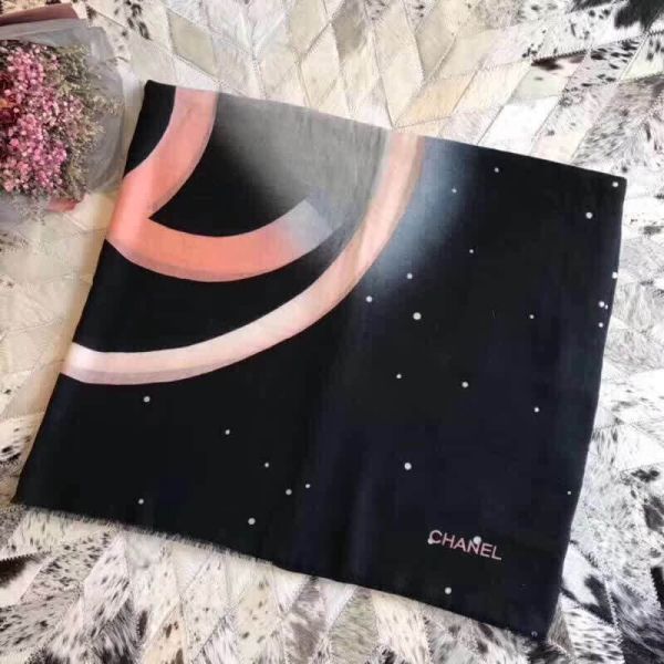 18 CClogo Silk Women Scarves