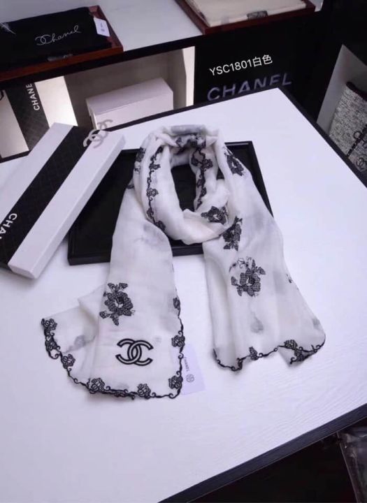 CC 2018 Wool Mulberry Silk YSC1801 Women Scarves