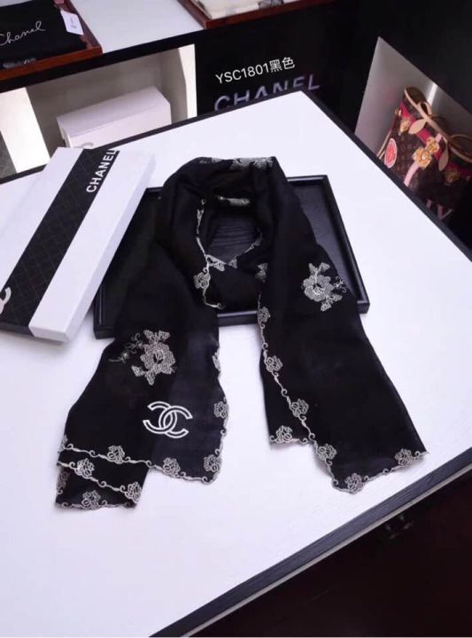 CC 2018 Wool Mulberry Silk YSC1801 Women Scarves