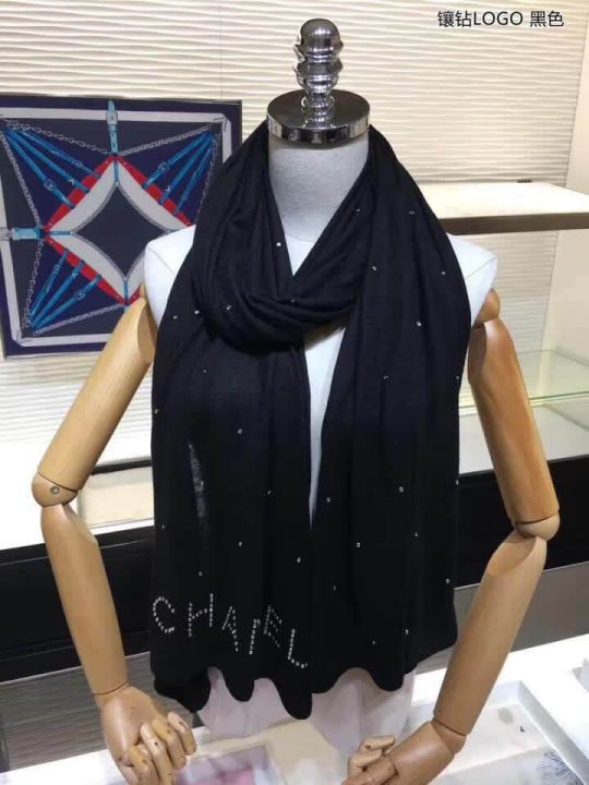 CC 2018 LOGO Cashmere Women Scarves