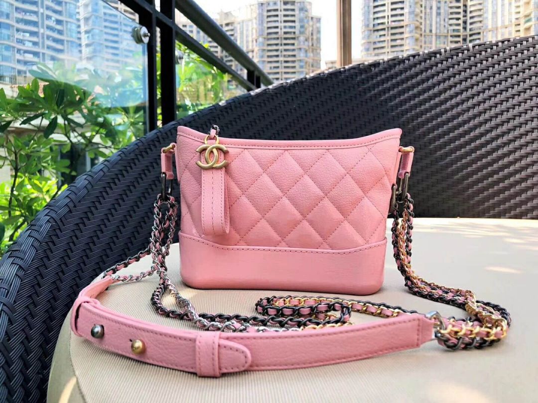 CC 2018ssGabrielle Soft Leather Fading Shoulder Bags Women Bags