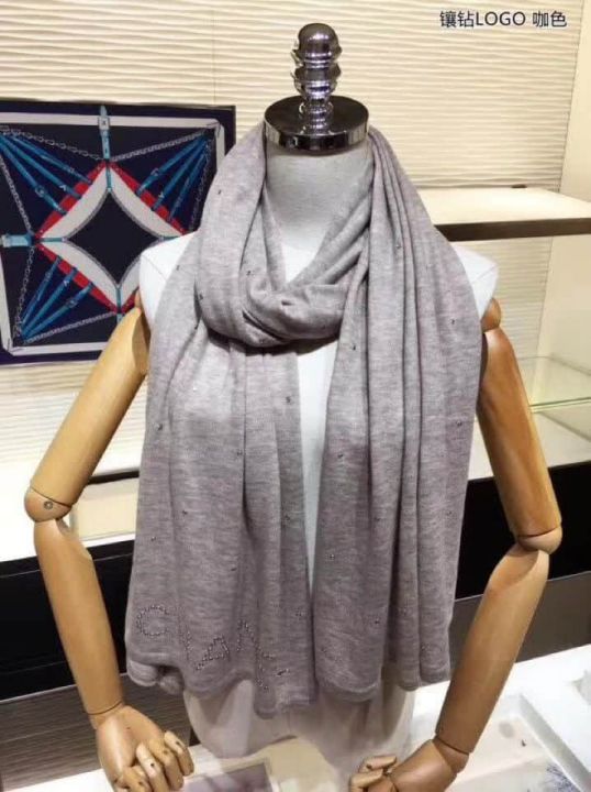 CC LOGO Cashmere Women Scarves