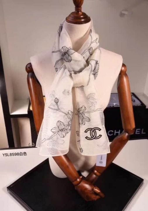 CC Cashmere Embroidery Women Scarves