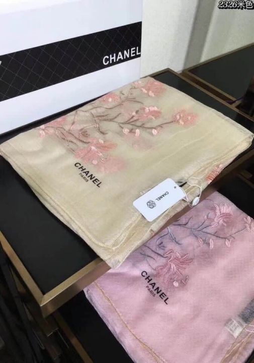 CC 2018 Embroidery Embroidery Women Scarves