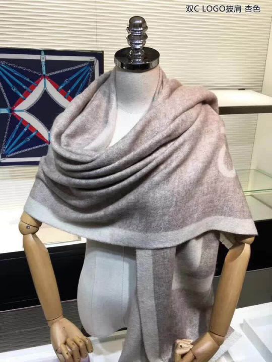 CC LOGO Cashmere Women Scarves