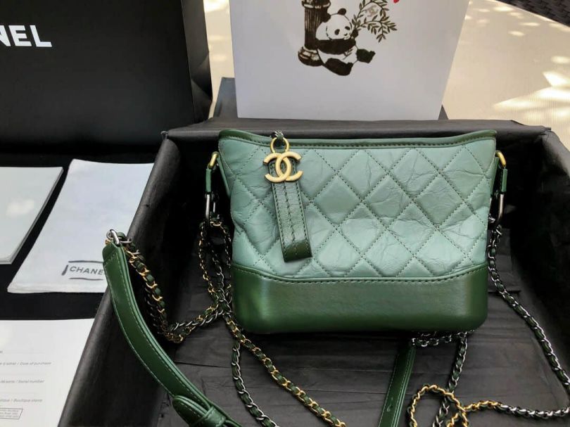 CC 2018ss Small Cuban Green Shoulder Bags Women Bags