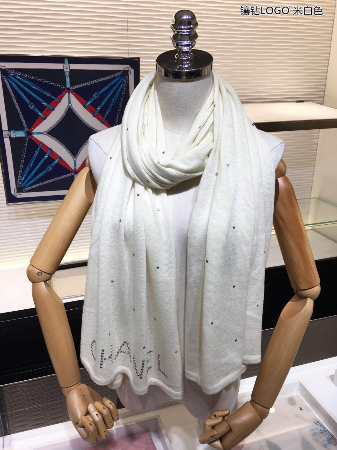 CC LOGO Cashmere Women Scarves