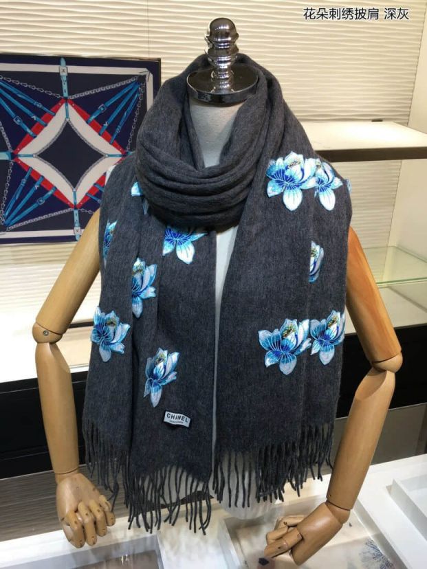 CC Embroidery Women Scarves