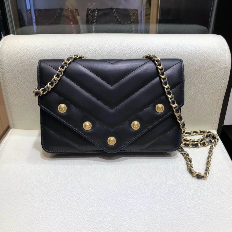 CC 88685 WOC Vintage Gold Chain Crossbody Shoulder Bags Women Bags