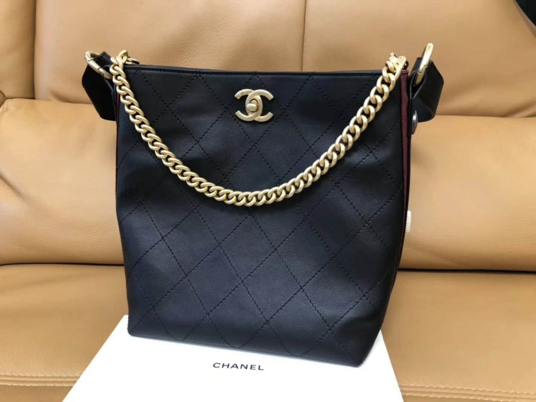 CC 2019FW Black Bucket Bags Women Bags