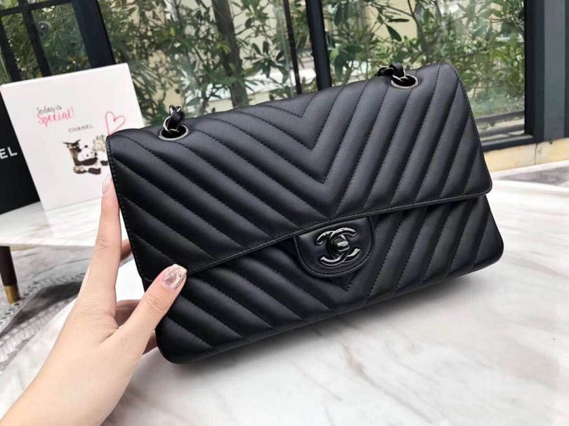 CC Soft Leather CF25 Black Shoulder Bags Women Bags