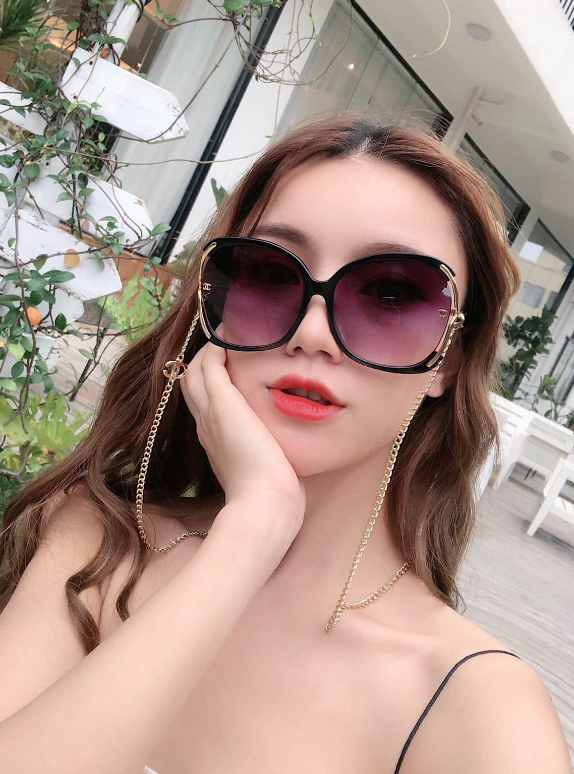 CC Cutout Women Sunglasses