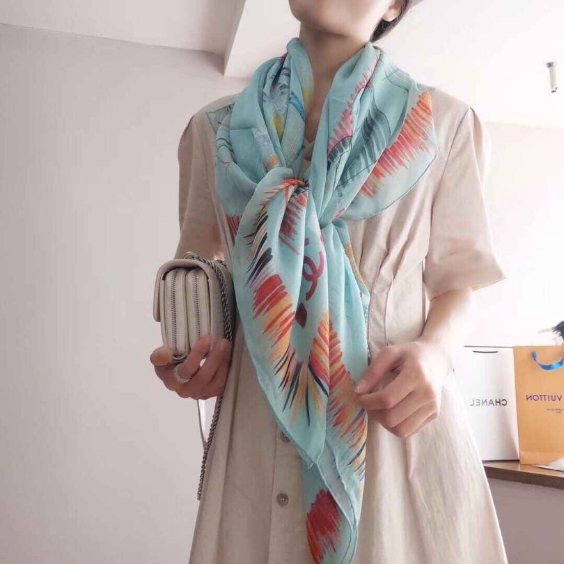 CC 100% Silk Women Scarves