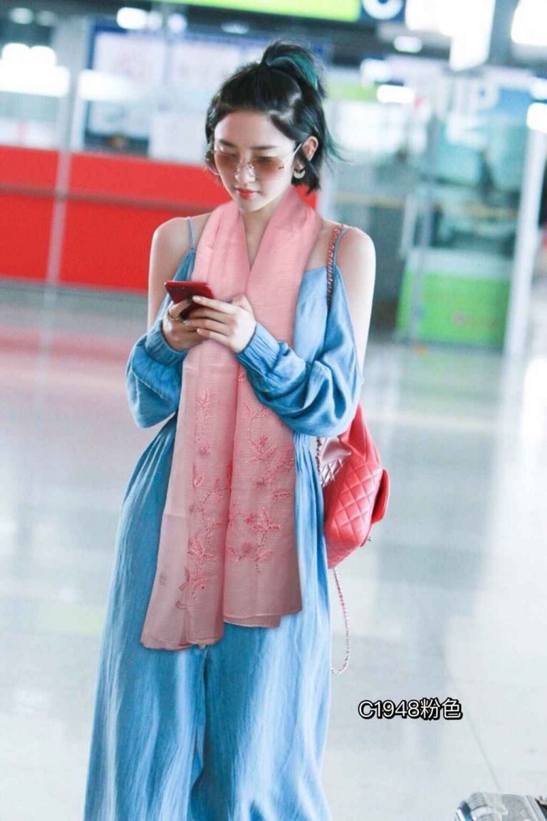 CC Silk Wool Embroidery Women Scarves