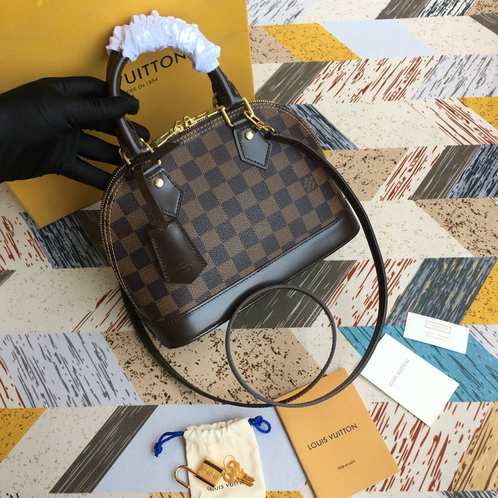 LV Monogram Canvas Alma BB N53152