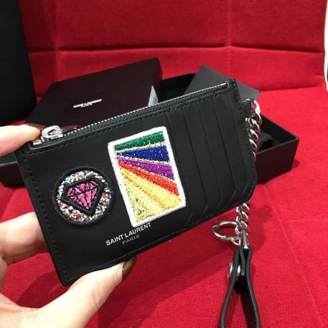 YSL/SLP 2017SS 456850 Card Holder