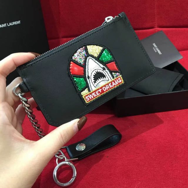 YSL/SLP 2017SS 456850 Card Holder