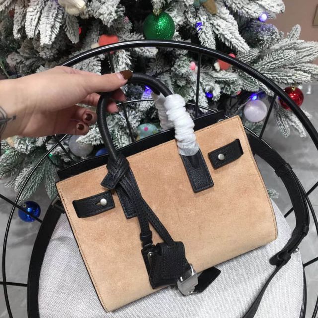 YSL/SLP mini sac de jour Leather 466283 Tote Bags