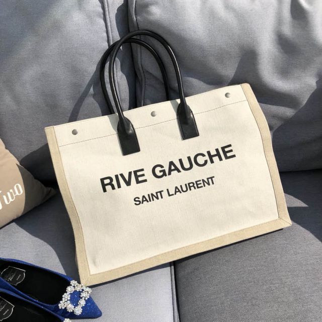 YSL Rive Gauche Tote Bag Shopper 499290 Shopping Bags