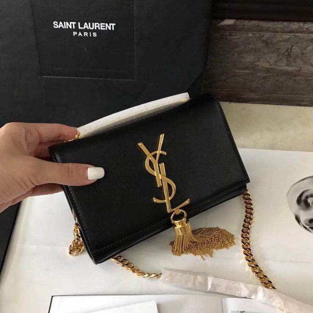 2018 YSL mini Leather 354120 Shoulder Bags