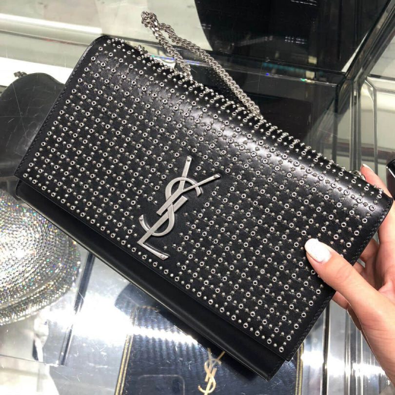 YSL 2018FW KATE Rivet Bag on Chain 527412 Shoulder Bags