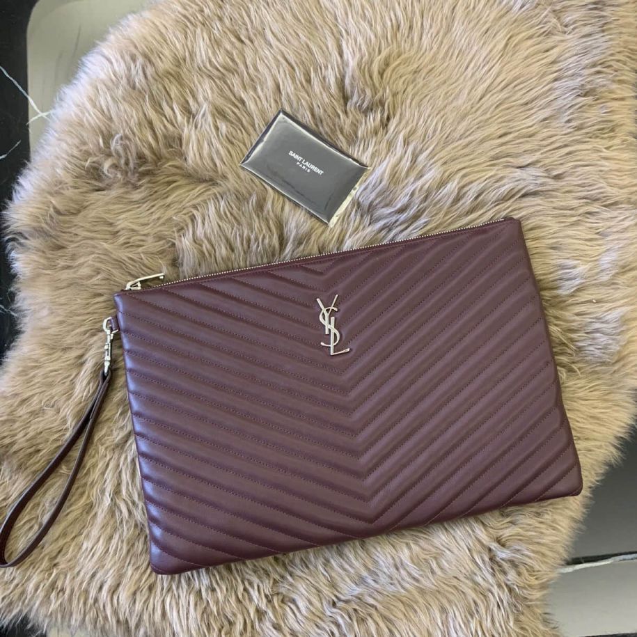 YSL MONOGRAM Large 440222 Clutch Bags