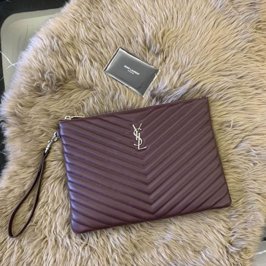 YSL MONOGRAM Medium 559193 Clutch Bags