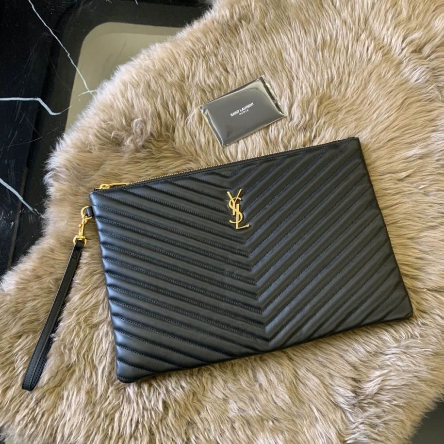 YSL MONOGRAM Large 440222 Clutch Bags