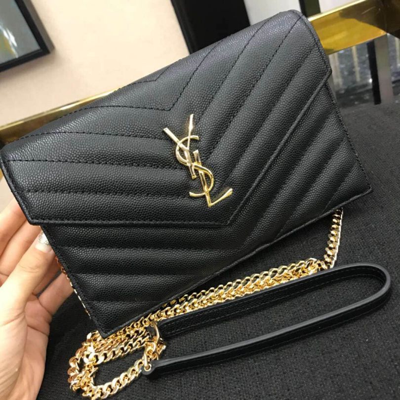 YSL WOC Small Envelope 393953 Shoulder Bags