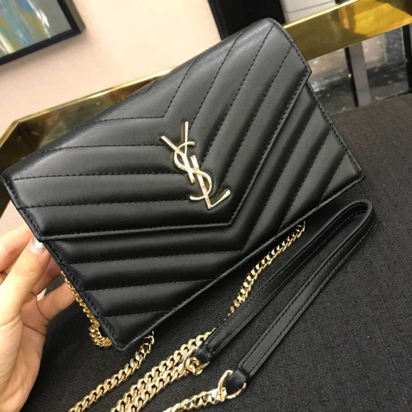 YSL WOC Small Envelope 393953 Shoulder Bags