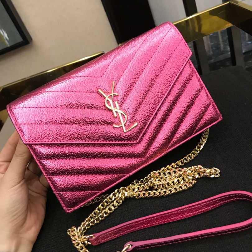 YSL WOC Small Envelope 393953 Shoulder Bags