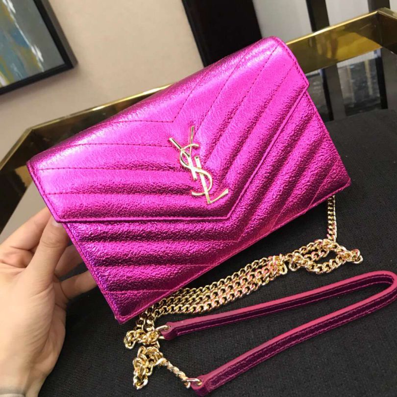 YSL WOC Small Envelope 393953 Shoulder Bags