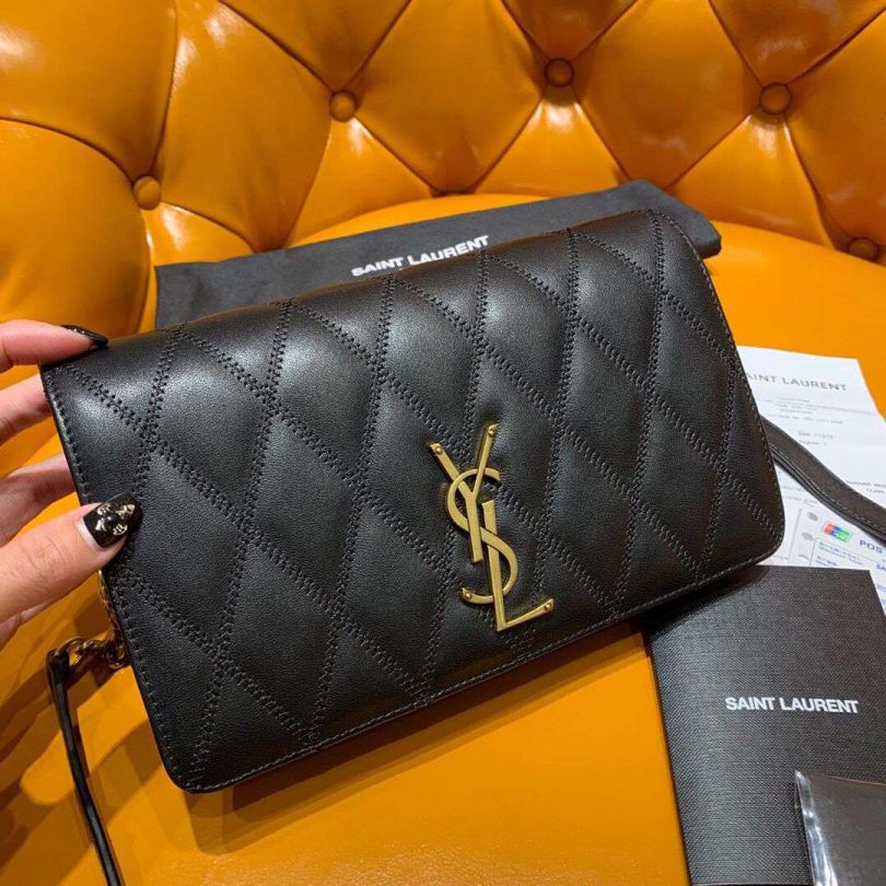 YSL ANGIE Soft Leather Bag on Chain 568906 Shoulder Bags