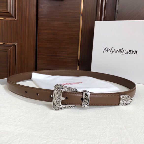 YSL Vintage 2.0cm Women Belts