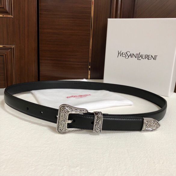 YSL Vintage 2.0cm Women Belts