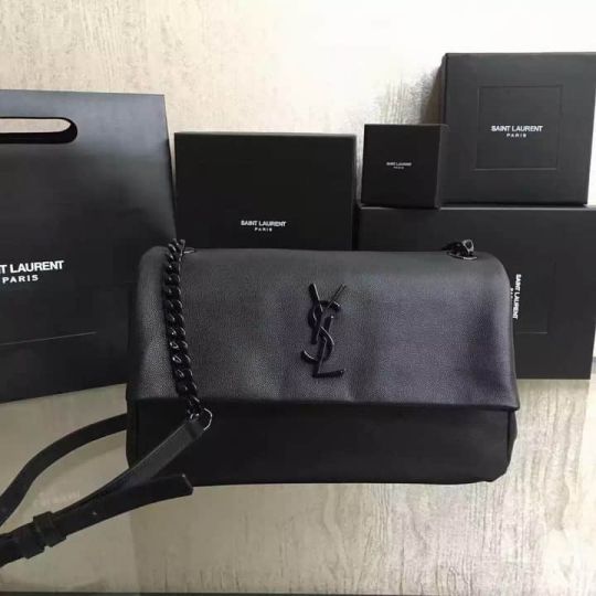 YSL Caviar Crossbody 438176 Black Shoulder Bags