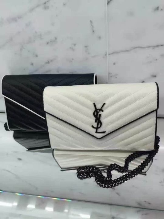 YSL 20# 22CM Chain 360452 Caviar Shoulder Bags