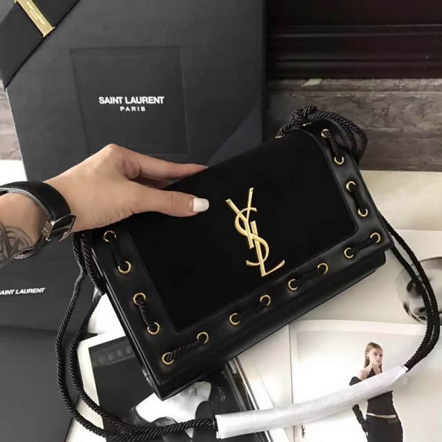 YSL Leather Crossbody Bag 466286 Shoulder Bags