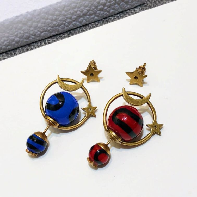 CD MOON STAR EARRINGS