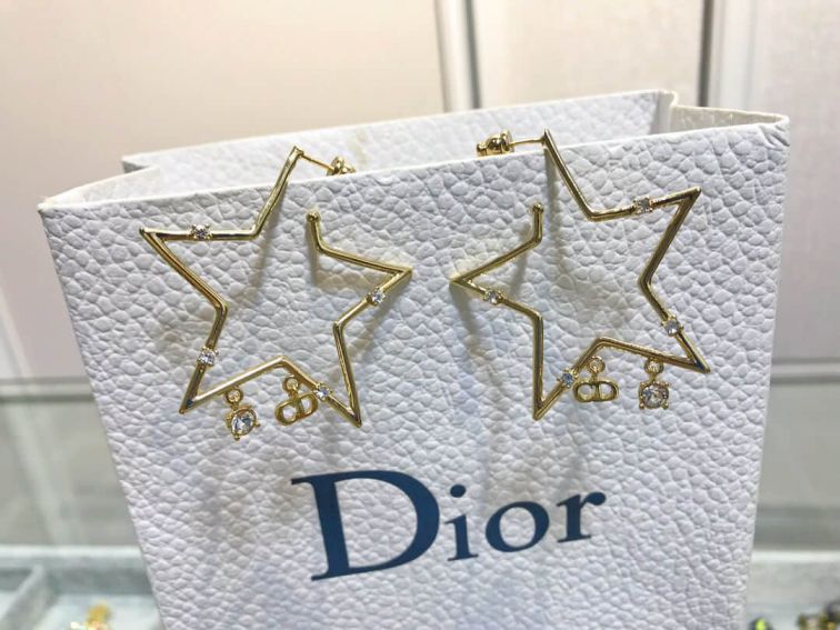 CD STAR EARRINGS