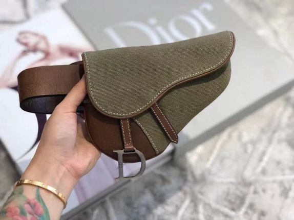 CD VINTAGE SADDLE WAIST BAGS