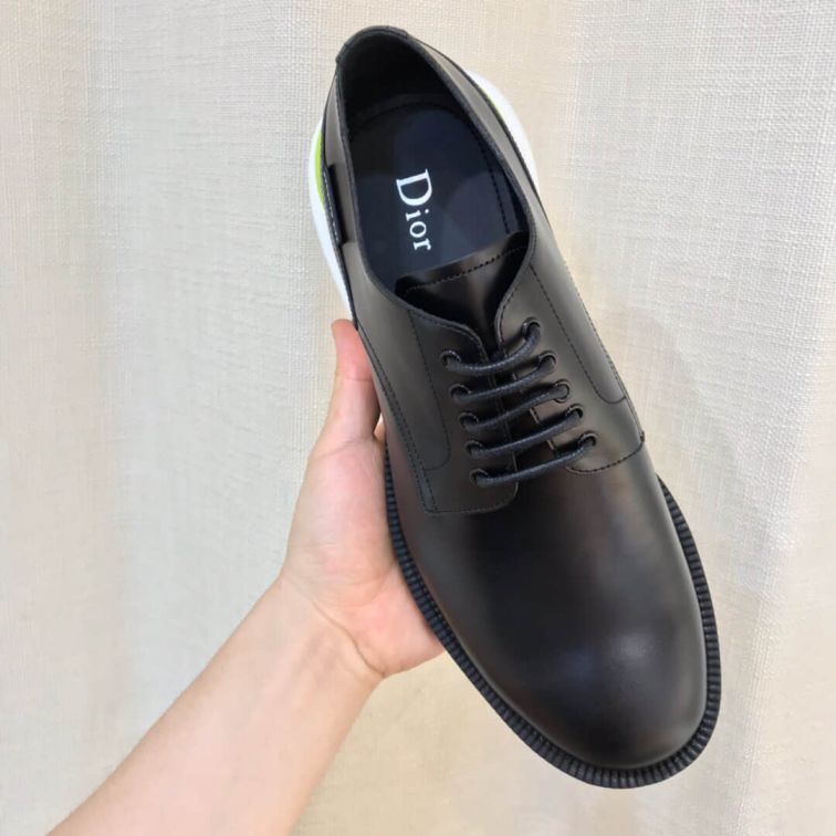 CD BLACK MEN LEATHER SHOES