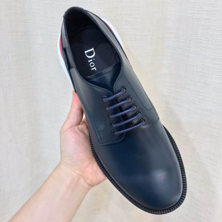 CD BLUE MEN LEATHER SHOES